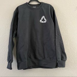 Palace Tri Chenille Ferg Black Crewneck 